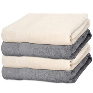 100% cotton bathing towel set